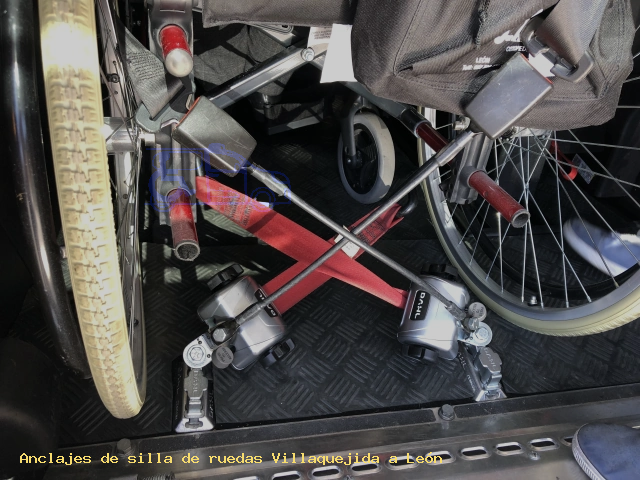 Anclajes de silla de ruedas Villaquejida a León